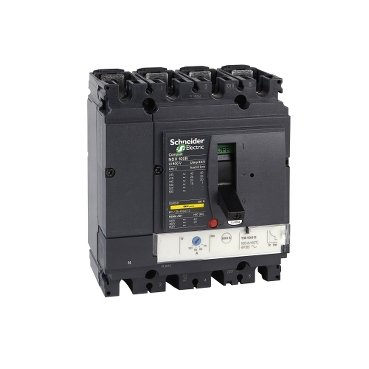 BRUNET_GM1_AS01_19_04_000425_369 Schneider electric - Circuit breaker, ComPact NSX100H, 70kA/415VAC, TMD trip unit 32A, 4 poles 3d - LV429685 - Image 1
