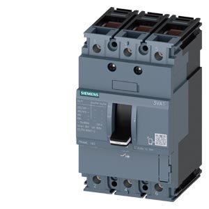 G_I202_XX_24564i 3VA1125-6ED36-0AA0-circuit breaker 3VA1 IEC Frame 160 breaking capacity class H Icu=70 kA @ 415 V 3-pole - Image 1