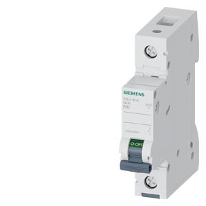 G_I202_XX_78692i 5SL4110-6-Miniature circuit breaker 230/400 V 10kA, 1-pole, B, 10 A - Image 1