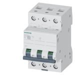 5SL6302-7-Miniature circuit breaker 400 V 6kA, 3-pole, C, 2A
