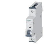 5SY5104-7 (6SL6104-7)-Circuit breaker Universal current 220 V DC 230/400 V AC 10kA, 1-pole, C, 04A
