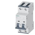 5SY5204-7 (6SL6204-7)-Circuit breaker Universal current 440 V DC 400 V AC 10kA, 2-pole, C, 04A