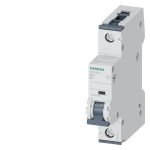 5SY6104-6-Miniature circuit breaker 230/400 V 6kA, 1-pole, B, 4A, D=70 mm