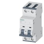 5SY6240-7-Miniature circuit breaker 400 V 6kA, 2-pole, C, 40A, D=70 mm