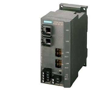 P_IK10_XX_00036i 6GK5202-2BH00-2BA3-SCALANCE X202-2PIRT managed IE IRT switch, 2x 10/100 Mbps RJ45 ports, 2x 100 Mbps POF SC RJ ports - Image 1