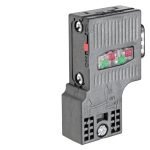 6ES7972-0BA52-0XA0-SIMATIC DP, Connection plug for PROFIBUS up to 12 Mbit/s 90° cable outlet, Insulation displacement method FastConnect, without PG socket 15.8x 59x 35.6 mm (BxHxD)