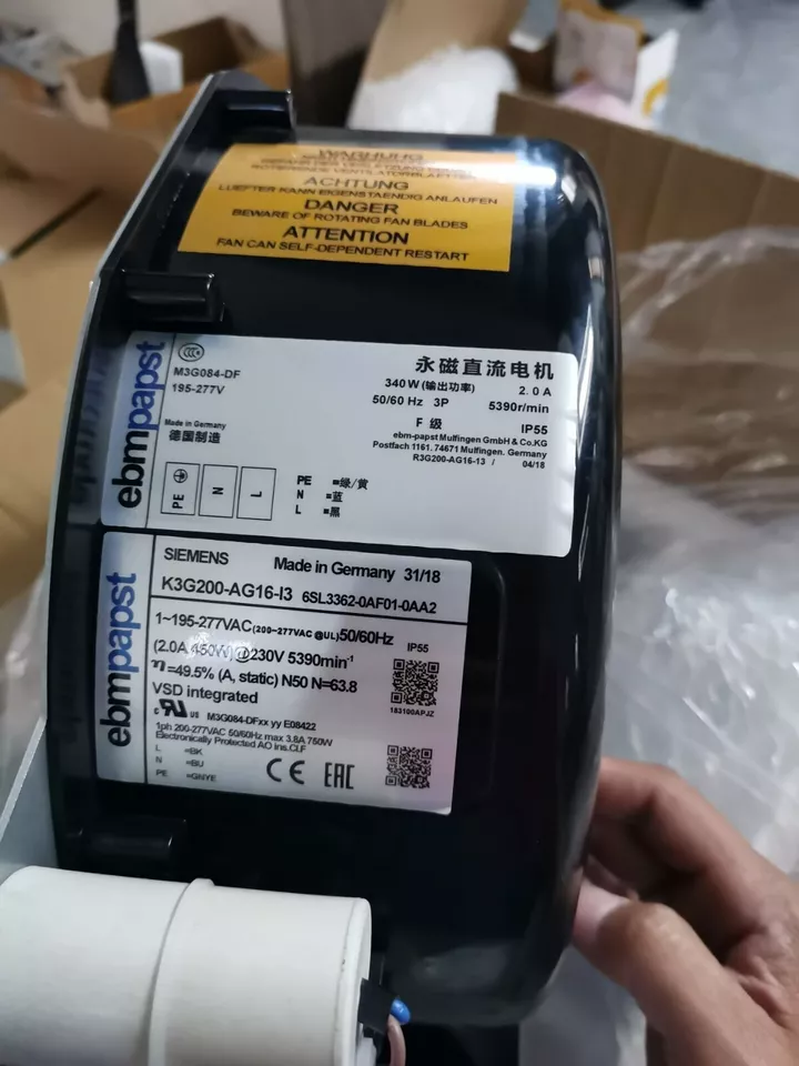 s-l960 6SL3362-0AF01-0AA2-SINAMICS/MICROMASTER PX replacement fan for 380-480V 3AC, 50/60 Hz, 260 A AC - Image 1