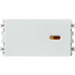 8431S_2_WE - 250V 16AX 2 Way Switch 1M Sized Module, White