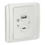 E3032ACQUSB_WW - 21W Type A + Type C, PD+QC3.0 USB Charger, White