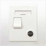 KB31DFSG -  Vivace - switched fuse mechanism - 13 A 250 V - white