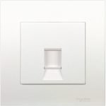 KB31RJ6 WE - 1 Gang Category 6 Data Outlet with Shutter