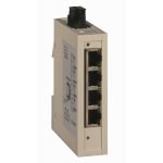 TCSESU043F1N0 - ConneXium Unmanaged Switch - 4 ports for copper + 1 port for fiber optic