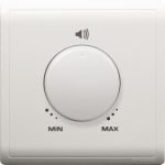 E8231VC_5_WE-5W Volume control, 8 ohm, White