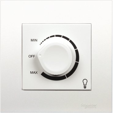 KB31RD400_369 SCHNEIDER KB31RD400-1 Gang 400W Light Dimmer - Image 1