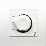 1 Gang 500W Dimmer Switch White Vivace (KB31V500) Schneider