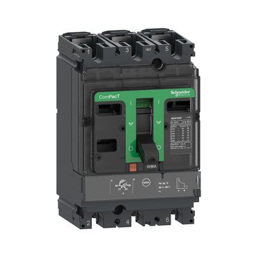 C16F3TM080C_ISO_369 Schneider electric - Circuit breaker ComPacT NSX100F, 36kA at 415VAC, TMD trip unit 100A, 50 degrees C, 3 poles 3D - C10F3TM100C - Image 1