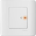 SCHNEIDER E8431EPD4 WE-ZENCELO 1 Gang 350VA, 50Hz Full-Flat Universal Dimmer with LED,opal sand