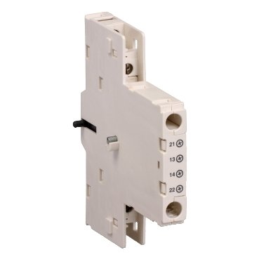 PB108359_369 SCHNEIDER GV3A01-TeSys Deca - auxiliary contact - 1 NO + 1 NC early-break - Image 1