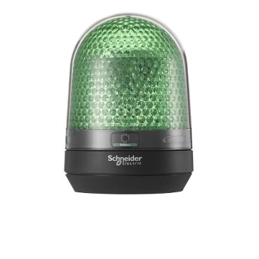 PF141507A_369 SCHNEIDER XVR3B03-Illuminated beacon without buzzer, Harmony XVR, orange, Ø100, integral LED, 12...24 V DC - Image 1
