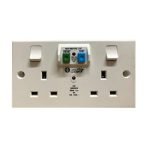 PDL -1562DRCD 13A 2G DP FLUSH MOUNTING RCD S/S/O 30MA