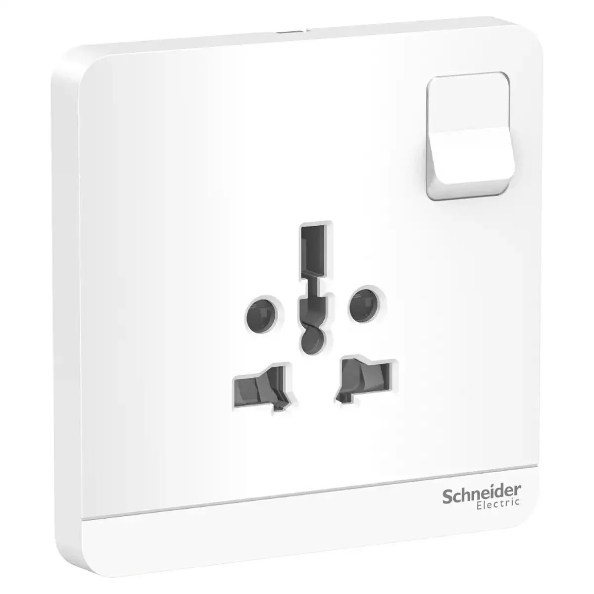 e8315ts_we SCHNEIDER E8315TS_WE-switched socket, 2P + 3P, 16 A, 250 V, White - Image 1