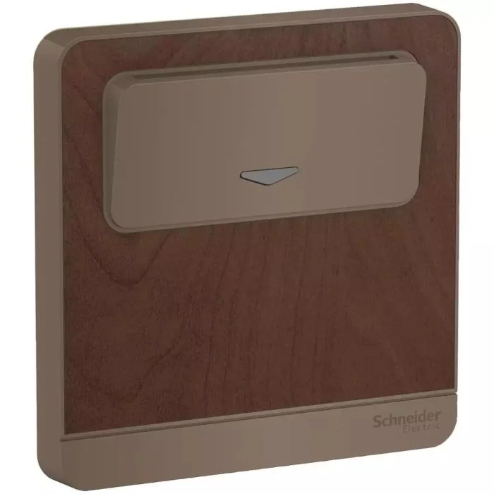 e8331ekt_wd_1 SCHNEIDER E8331EKT_WD- card switch, 16 A, 250 V, Wood - Image 1