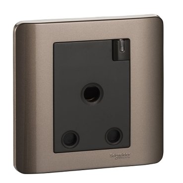 E8415_15_SZ_STENGER_ODA7_SG10_20181016-208_369 SCHNEIDER E8415/15N SZ-ZENcelo 15A 1Gang 3 round pin switched socket with shutter & neon - Image 1