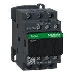 SCHNEIDER LC1D09B7-TeSys D contactor 3P(3 NO) AC 3 440V 9A 24V AC coil