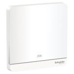 Schneider AvatarOn - E8331D20N_WE - AvatarOn, switch, 20A, 250V, 2P, LED, White