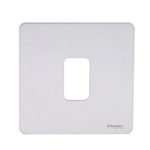 Schneider electric - Ultimate - screwless plate Grid system - 1 gang - stainless steel GUGS01GSS
