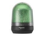 SCHNEIDER XVR3B03-Illuminated beacon without buzzer, Harmony XVR, orange, Ø100, integral LED, 12...24 V DC