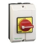 VCF2GE - Enclosed switch disconnector, TeSys Control,for ON/emergency stop,32A,IP65